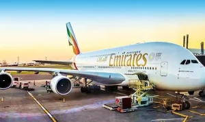 Airbus A380 Emirates Siap Mendarat di Bandara Soekarno-Hatta untuk Tur Pramusim