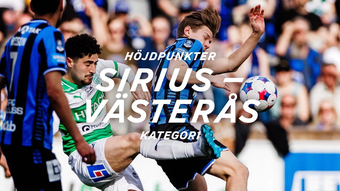 Allsvenskan: Sirius dan Vasteras Mengalami Hasil yang Berbeda