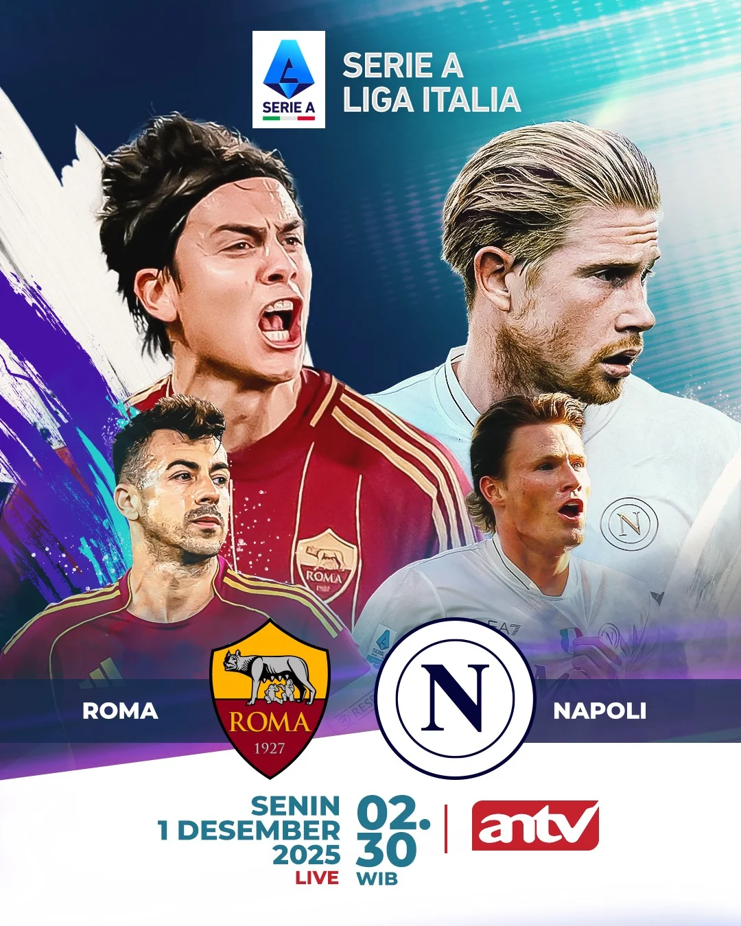 ANTV Hadirkan Pertandingan Sepak Bola dan Film Menarik