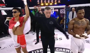 Bilal Hasan Guncang UFC, Petarung Berdarah Indonesia Raih Kontrak Profesional dengan Kemenangan TKO 45 Detik