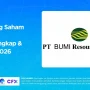BUMI Resources Tbk Membukukan Pendapatan Naik 27,9% di Semester I-2026, Saham Diburu Investor