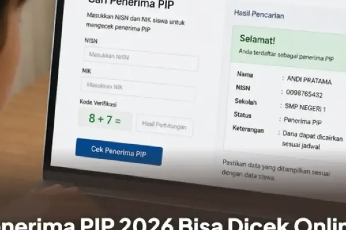 Cara Cek Penerima PIP Kemenag 2026 dan Informasi Terkait