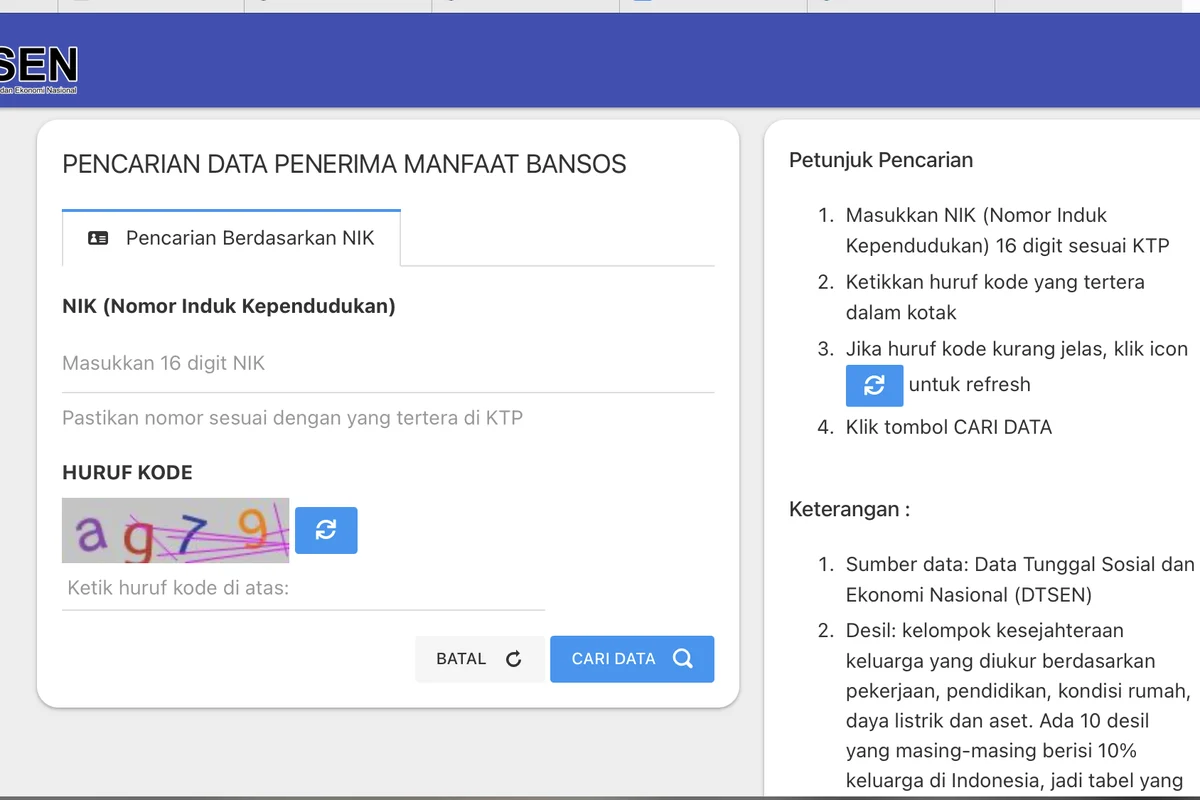 Cek Bansos Kemensos: Mengenal Desil dan Cara Ceknya