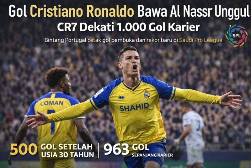 Cristiano Ronaldo Dekati Milestone 1.000 Gol: Kapan Bintang Al Nassr Akan Capai Sejarah?