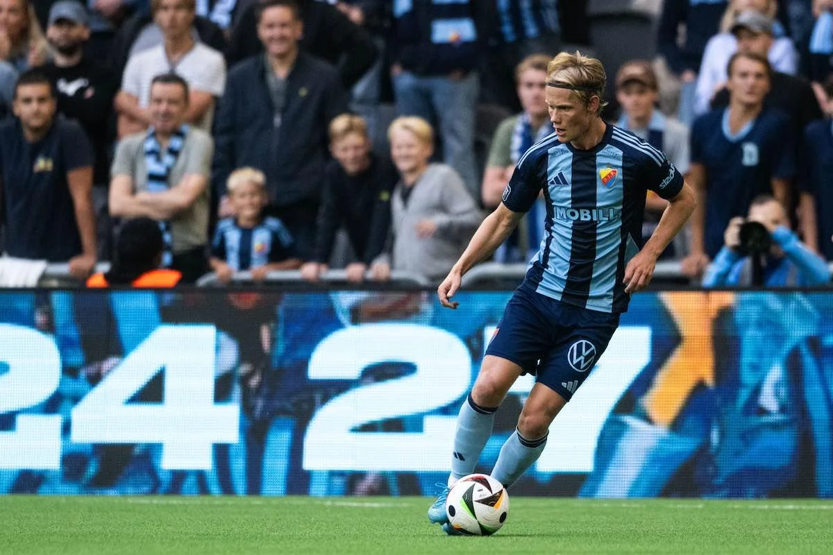 Djurgården Kros Västerås SK dengan Skor 6-0, Kristian Lien Pencetak Hattrick