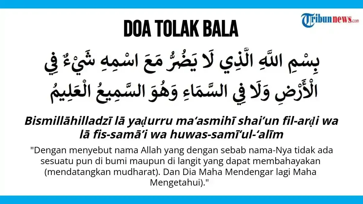 Doa Tolak Bala: Cara Masyarakat Menghindari Bencana