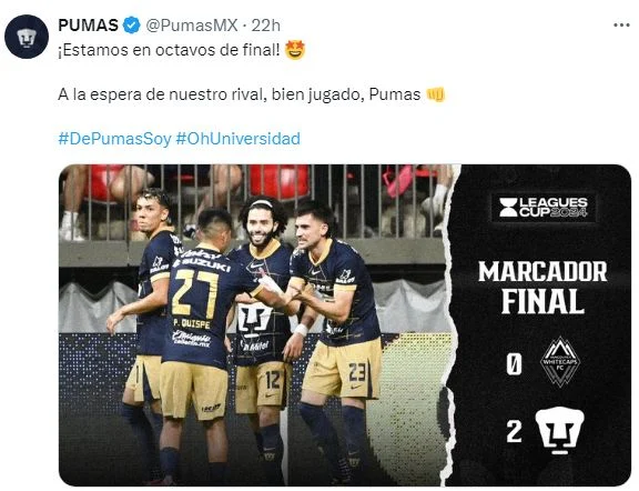 FC Cincinnati Mengalahkan Pumas UNAM 2-0 di Leagues Cup