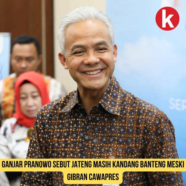 Ganjar Pranowo: Jawa Tengah Tetap Kandang Banteng Meski Kaesang Maju