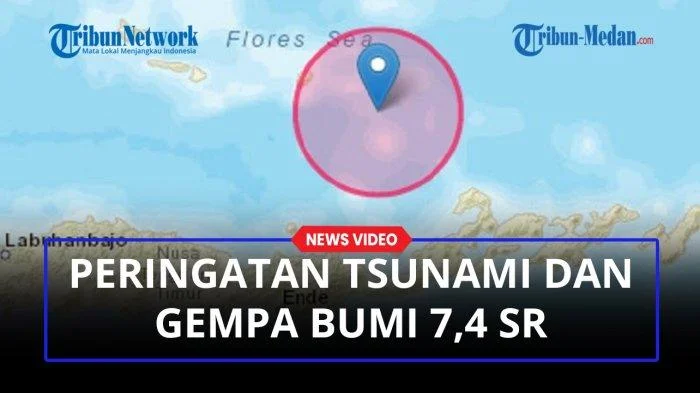 Gempa M 7.7 Mengguncang Nagekeo Flores NTT: Berpotensi Tsunami dan Gempa Susulan