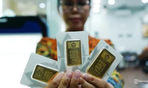 Harga Emas Antam Melonjak, Capai Rp2,69 Juta per Gram