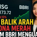 IHSG Menguat, BBRI Jadi Saham Andalan Investor
