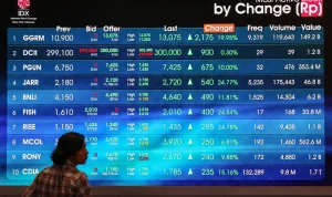 IHSG Terkoreksi 1,13%, Saham Prajogo Pangestu PTRO, BRPT, TPIA Berguguran