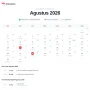 Jadwal Libur Agustus 2026: Tanggal Merah dan Potensi Long Weekend