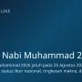 Jadwal Sholat dan Maulid Nabi Muhammad SAW 2026: Informasi Terkini untuk Umat Islam