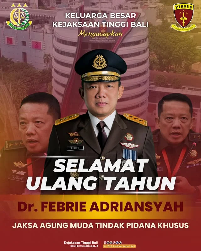 Jaksa Agung Muda Tindak Pidana Khusus Febrie Adriansyah Dalam Sorotan Kasus TPPU