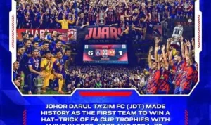 Johor Darul Ta'zim FC Membuat Sejarah dengan Mengimbangi Chelsea 3-3