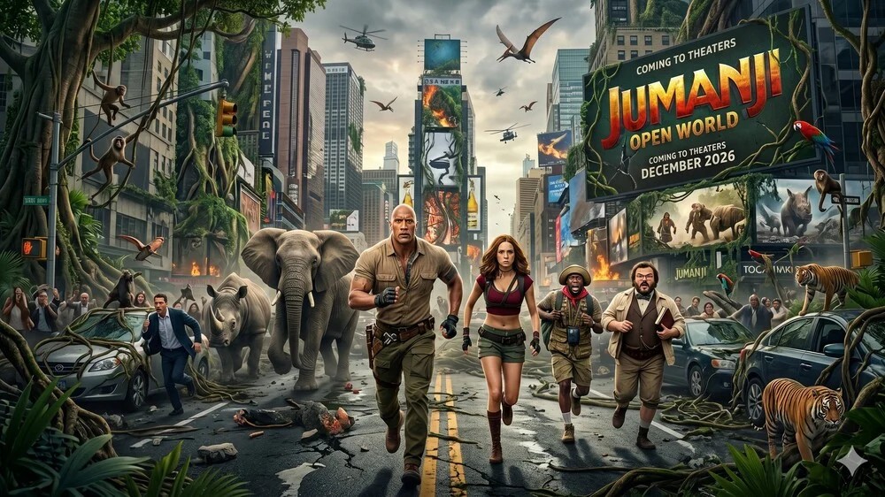 Jumanji: Open World, Film Penutup Trilogi Jumanji yang Siap Menghibur