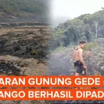 Kebakaran Gunung Gede Pangrango Dipadamkan, Pendakian Ditutup Sementara