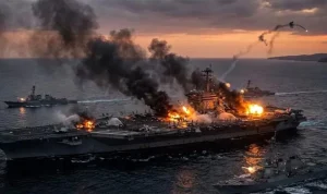 Kerusuhan di Kapal Induk USS Abraham Lincoln: 7 Prajurit Tewas dalam Bentrokan