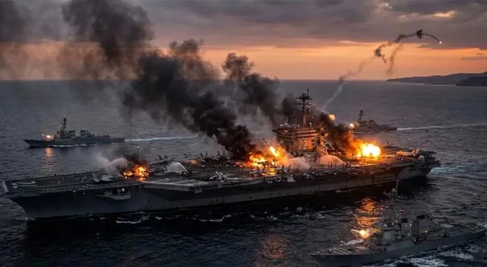 Kerusuhan di Kapal Induk USS Abraham Lincoln: 7 Prajurit Tewas dalam Bentrokan