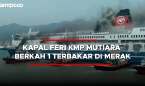 KM Mutiara Sentosa 2 Terbakar: Menhub Ancam Cabut Izin Operator