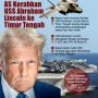 Kondisi Mental Awak Kapal USS Abraham Lincoln Memburuk, Angkatan Laut Amerika Serikat Menyangkal Laporan