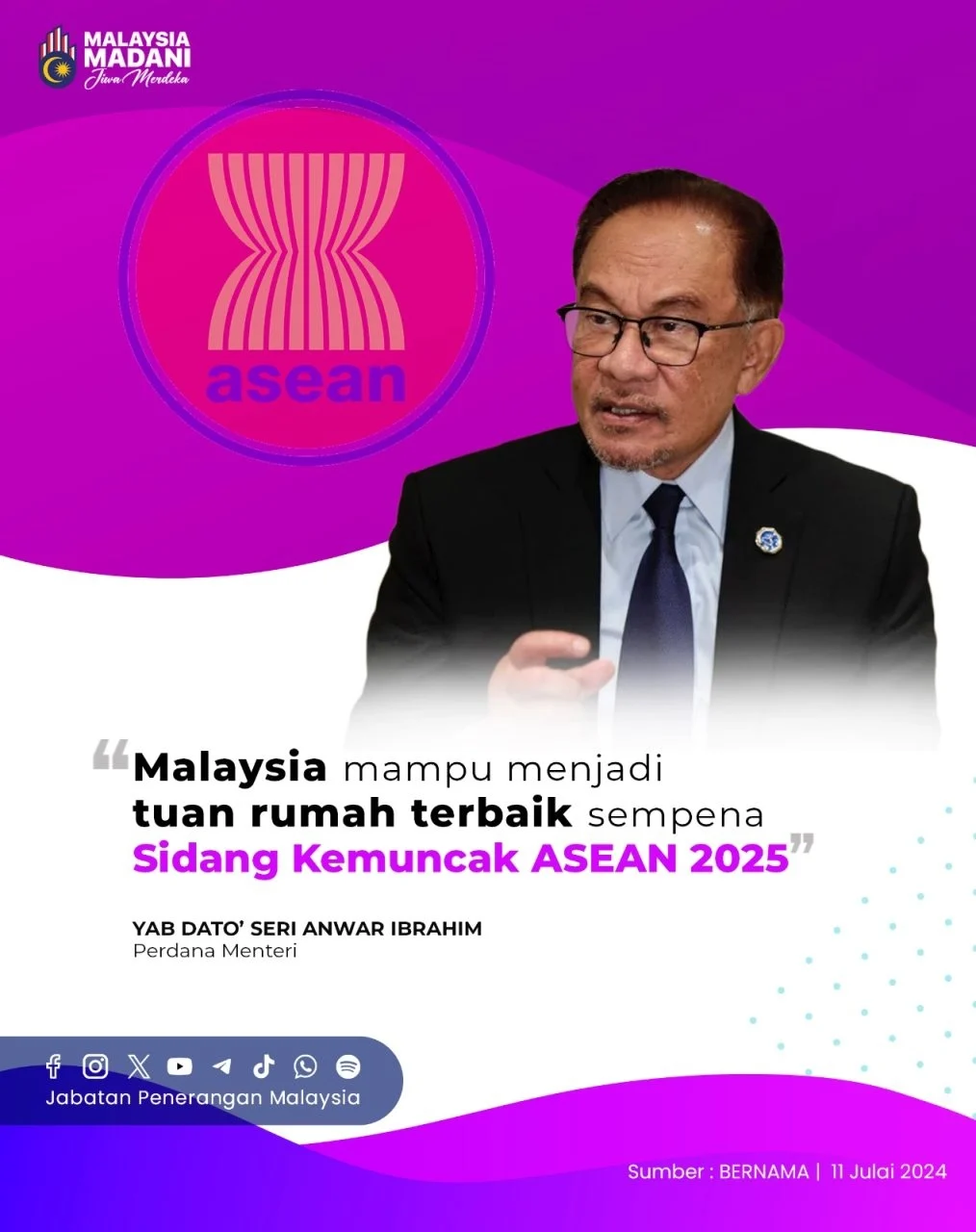 Malaysia Siap Menjadi Tuan Rumah Formula 1, Anwar Ibrahim Umumkan Tiket Madani Mulai RM200
