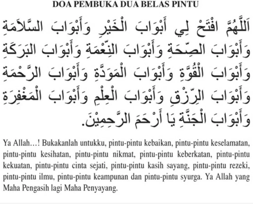 Mengenal Doa Setelah Sholat: Membuka Pintu Rezeki dan Keberkahan