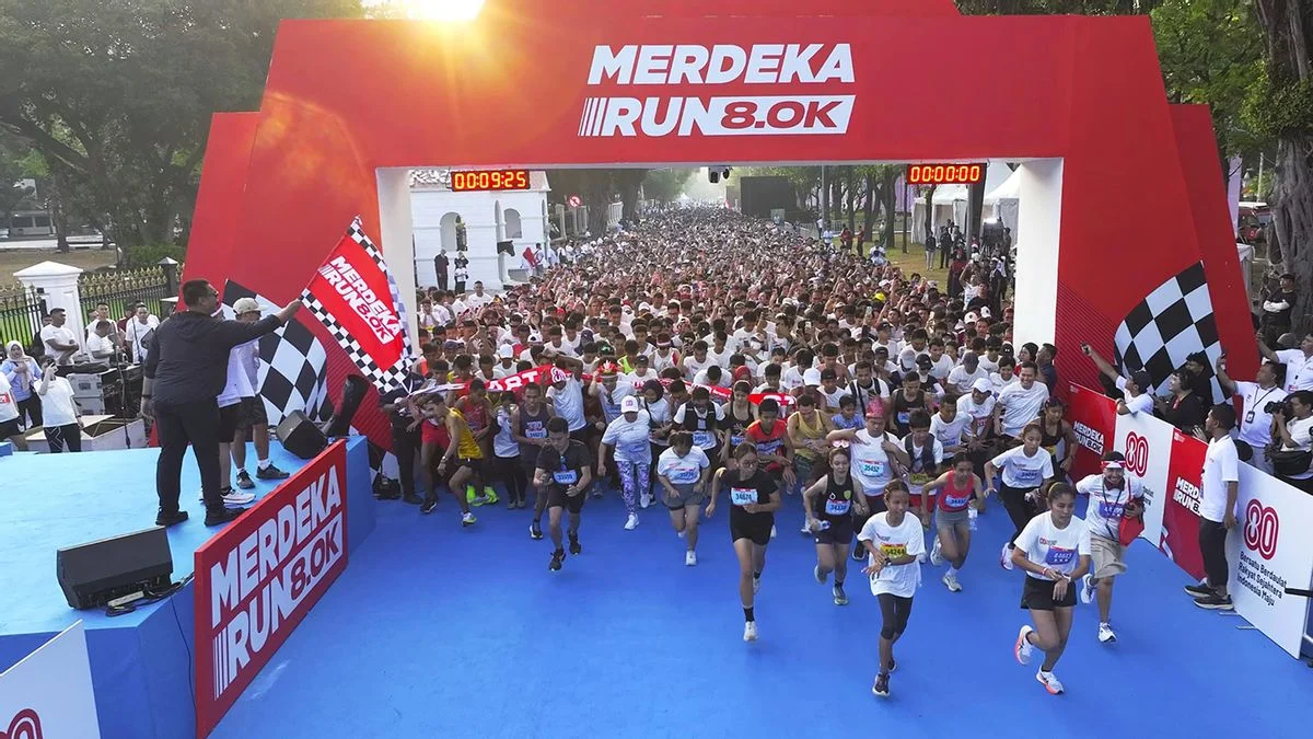 Merdeka Run 2026: Lari 8K dari Istana Merdeka untuk Rayakan HUT Kemerdekaan RI