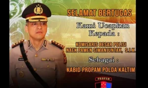 Mutasi Polri: Brigjen Pol Naek Pamen Simanjuntak Menjadi Wakapolda Sumut