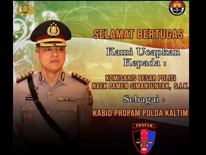 Mutasi Polri: Brigjen Pol Naek Pamen Simanjuntak Menjadi Wakapolda Sumut
