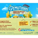 Pajak Kendaraan Bermotor Dapat Dibayarkan dengan Diskon, Pemutihan Pajak hingga September