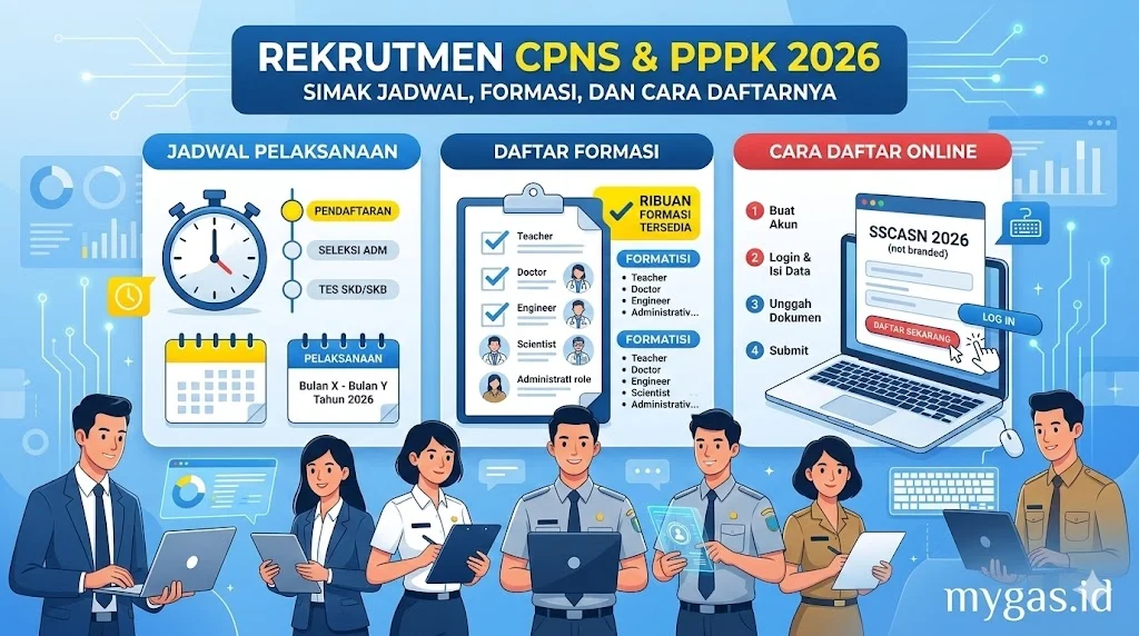 Pembukaan CPNS 2026 dan Informasi Terbaru tentang PKH, Sekolah Kedinasan, dan PPPK