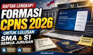 Pemerintah Buka 4.770 Formasi CPNS 2026 untuk Lulusan SMA, Pendaftaran Mulai Agustus