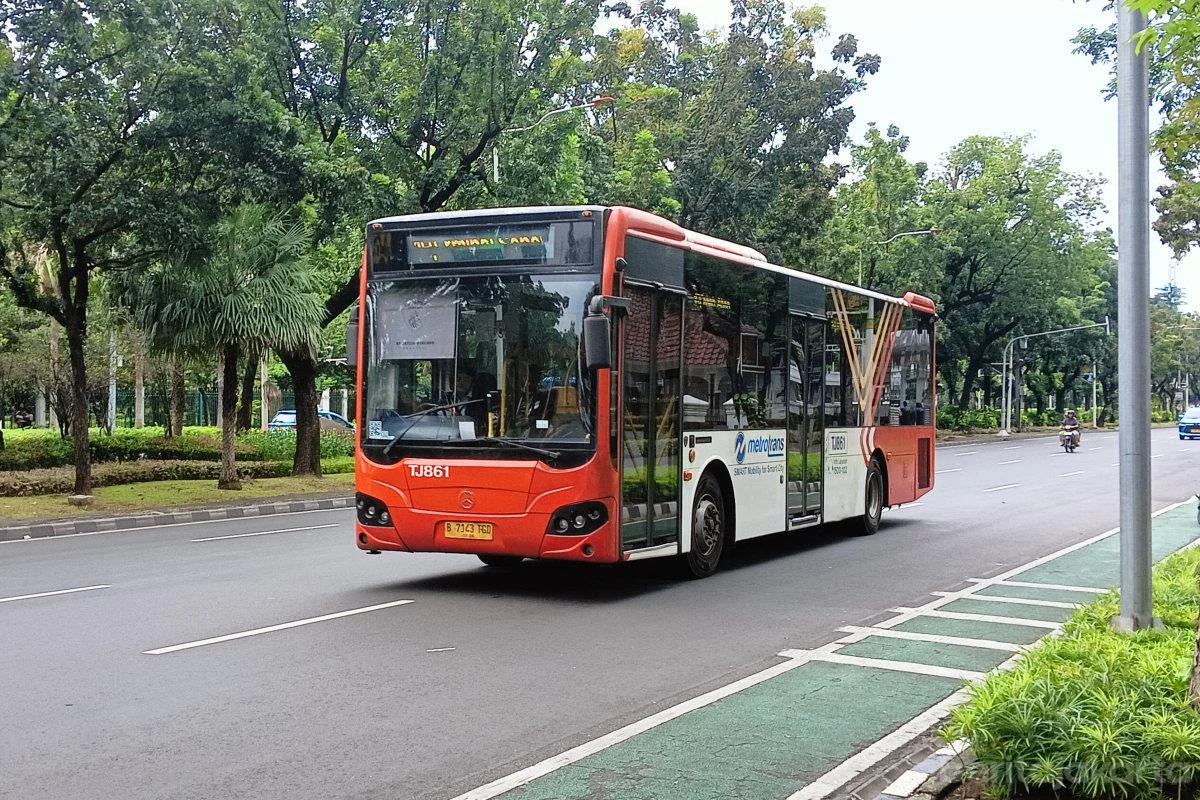 Pemprov DKI Jakarta Luncurkan Transjakarta Rute Khusus HBKB Bundaran Senayan-Ancol