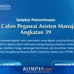 Pendaftaran PCPM Bank Indonesia 2026 Dibuka, Ini Syarat dan Cara Daftarnya