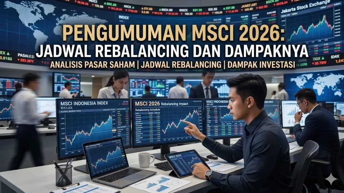 Pengumuman MSCI: Antisipasi Rebalancing dan Dampaknya Terhadap Pasar Saham Indonesia