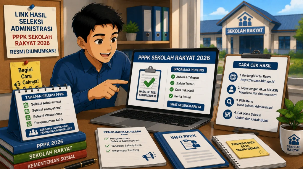 Pengumuman PPPK Sekolah Rakyat 2026: Informasi Terbaru dan Cara Cek Hasil Seleksi