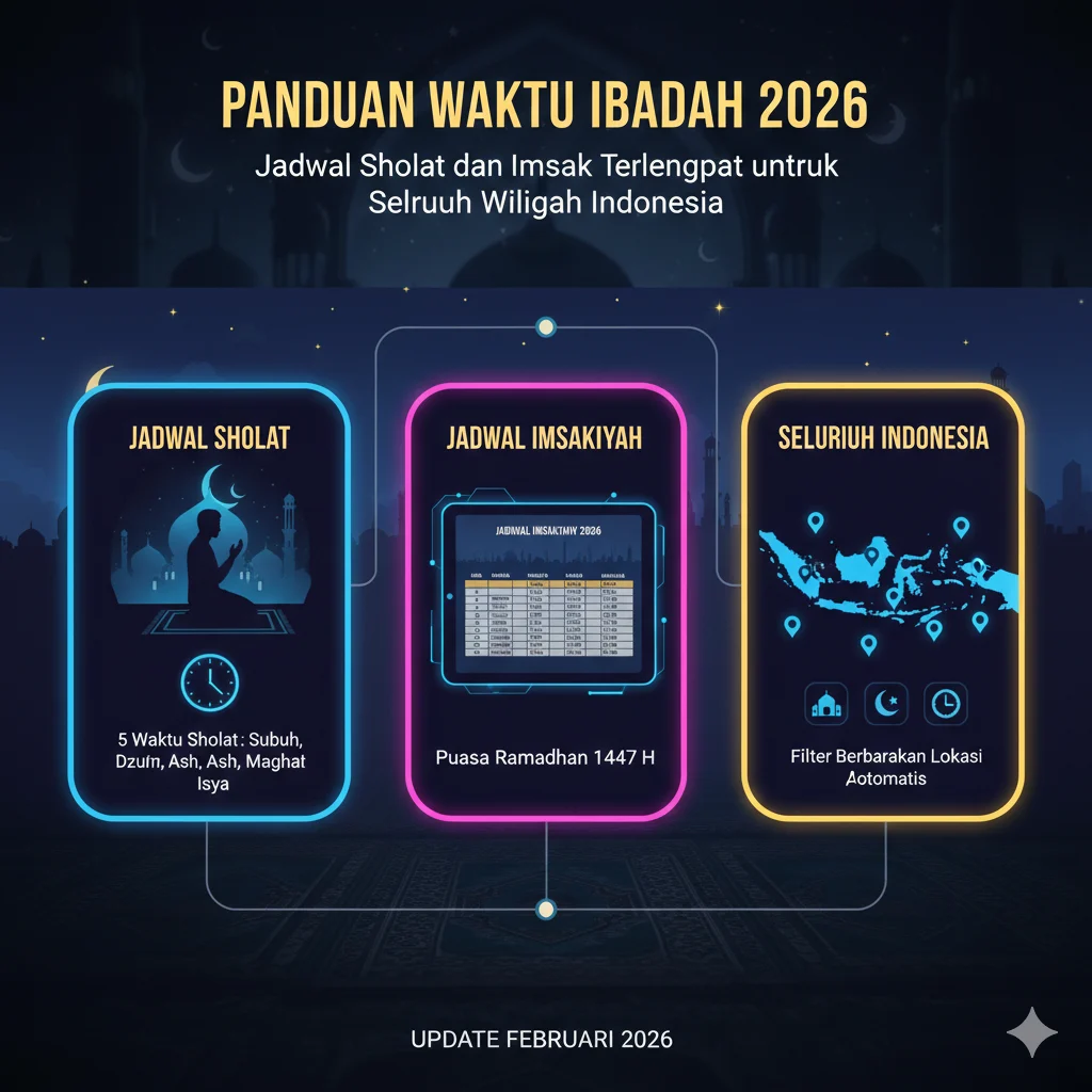 Pentingnya Mengetahui Jadwal Sholat di Berbagai Wilayah Indonesia