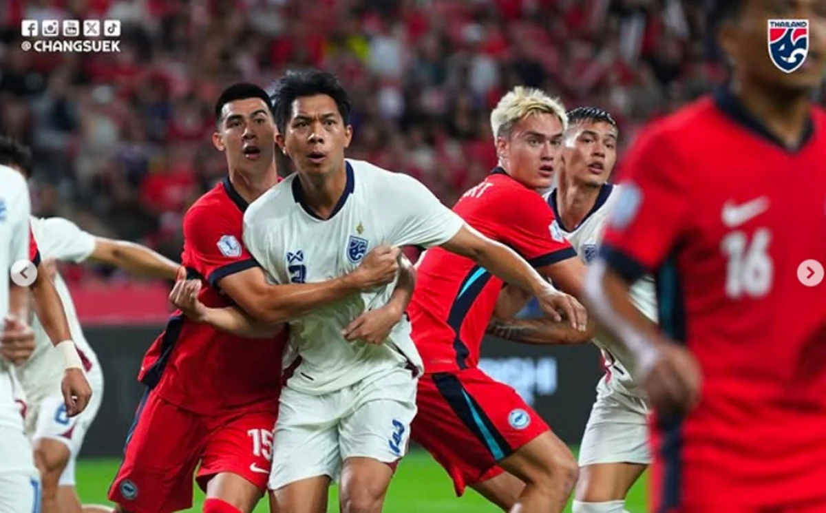 Pertandingan Sengit Singapura vs Thailand di Semifinal Piala AFF 2026