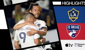 Pertandingan Seru LA Galaxy vs FC Dallas Berakhir Imbang