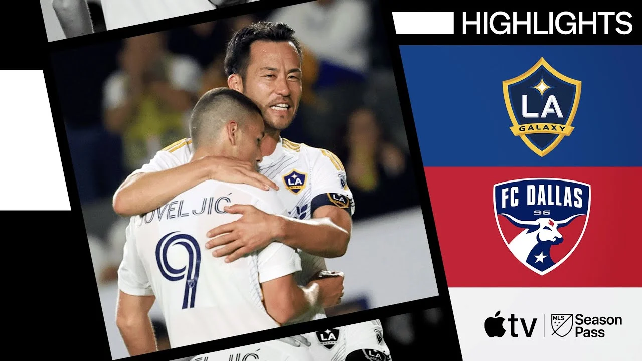 Pertandingan Seru LA Galaxy vs FC Dallas Berakhir Imbang