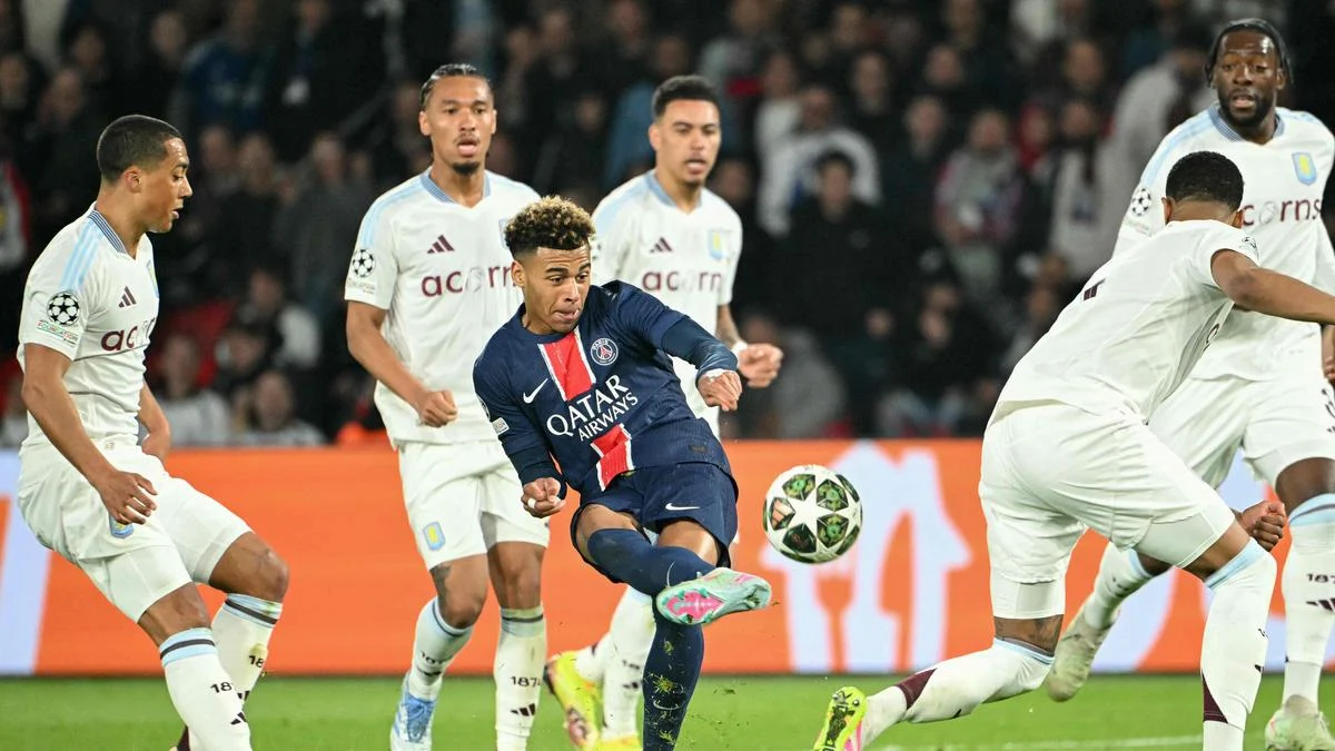 PSG Menang Atas Aston Villa di UEFA Super Cup Berkat Gol Khvicha dan Due