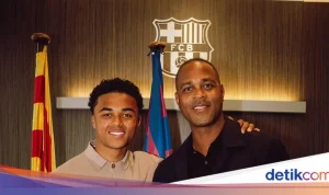 Shane Kluivert, Penerus Langkah Ayahnya di Barcelona