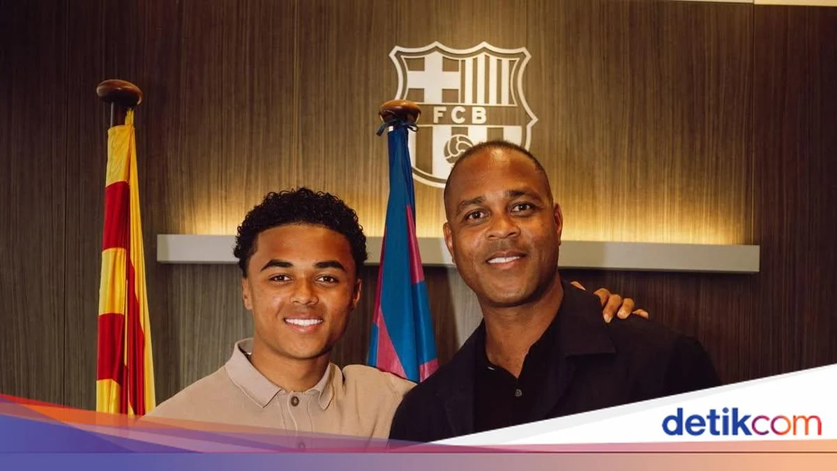Shane Kluivert, Penerus Langkah Ayahnya di Barcelona
