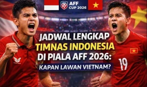 Timnas Indonesia Dibungkam Vietnam 0-3 di Piala AFF 2026