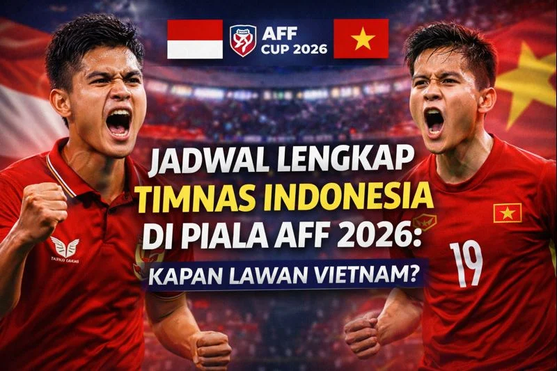 Timnas Indonesia Dibungkam Vietnam 0-3 di Piala AFF 2026