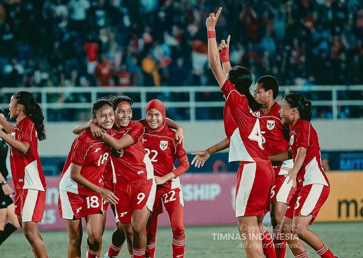 Timnas Putri U-16 Indonesia Garuda Pertiwi Menang Telak 7-0 Atas Arab Saudi di Srikandi Merdeka Cup 2026