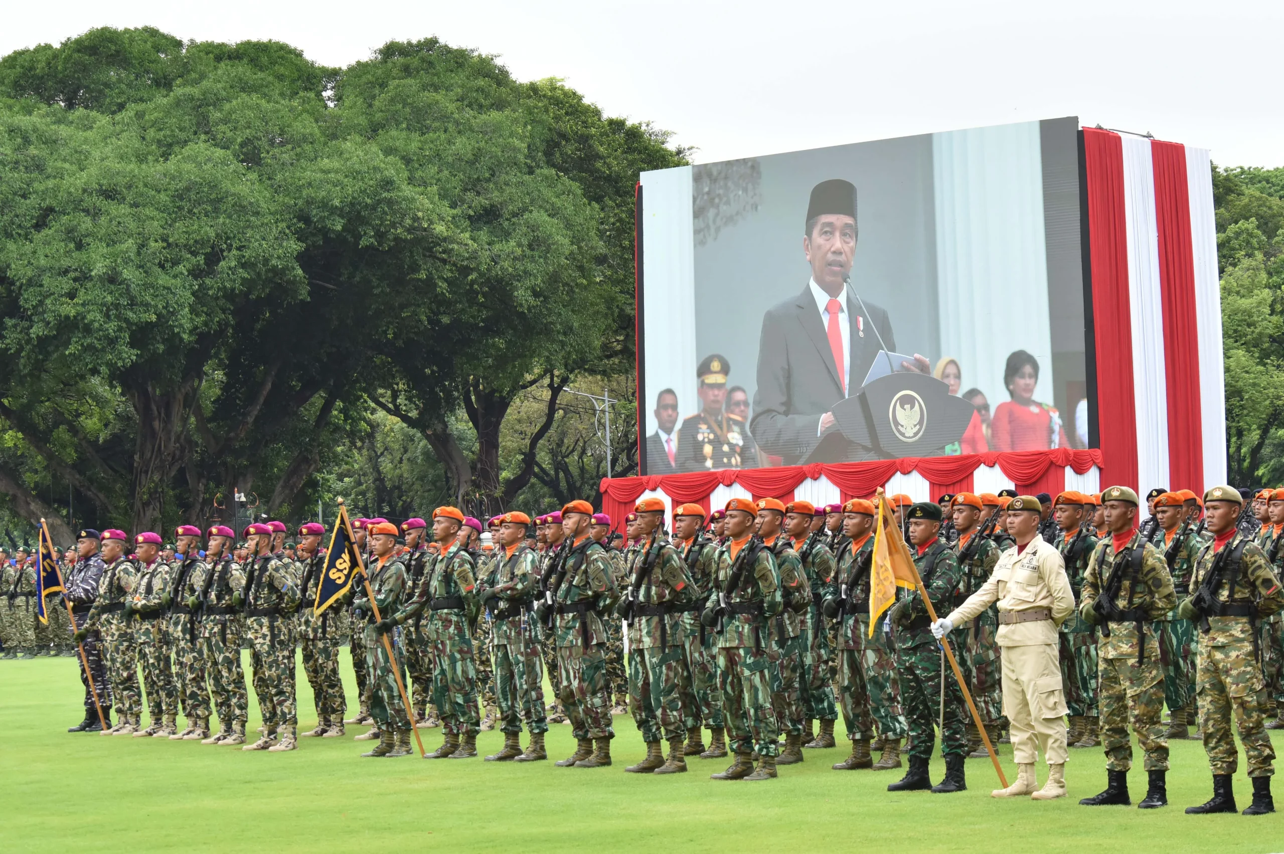 TNI Siap Menghadapi Tantangan, Dari Pembangunan Hingga Keamanan