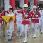 Upacara HUT Ke-81 RI: Paskibraka dan Komandan Upacara Menjalankan Tugas dengan Penuh Khidmat